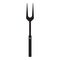 Barbecue fork. BBQ or grill tools icon. Black simple silhouette.