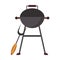 Barbecue grill equipment for cook isolated