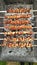 Barbecue shish kebab kebab kabob shashlik on grill