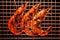 Barbecued shrimp