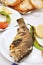 Barbecued trout fish from Eastern Turkey