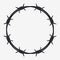 Barbed Wire of Circle Shape