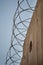 Barbed Wire on Israeli Separation Wall