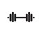 Barbel, Dumbbell Gym Icon Logo template