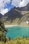 Barbellino dam and artificial lake, Alps Orobie, Bergamo,