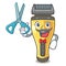 Barber electric shaver in the a character