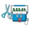 Barber freezer bag character cartoon