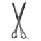 Barber hair scissor utensil