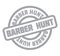 Barber Hunt rubber stamp