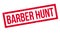 Barber Hunt rubber stamp