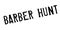 Barber Hunt rubber stamp