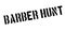 Barber Hunt rubber stamp