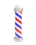 Barber Pole on a white background