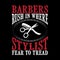 Barber Quote and Saying, Best for Graphic Goods