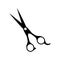 Barber shop scissors icon