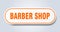 barber shop sticker.