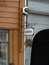 Barber sign on old timber building