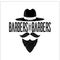 Barbers for Barbers Simple Logo Vector Ilustration