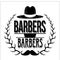 Barbers for Barbers Simple Logo Vector Ilustration