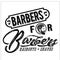 Barbers for Barbers Simple Logo Vector Ilustration