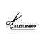 Barbershop emblem, Barber logo design, barber logo template