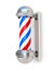 Barbershop Pole on a white background.