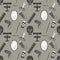 Barbershop seamless background pattern