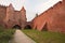 Barbican castle in Warsaw\'s old town