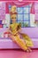 Barbie in the doll house