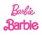 Barbie pink vintage logo vector illustration