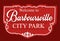 Barboursville West Virginia with red background