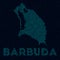 Barbuda tech map.