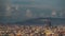 BARCELONA, CATALONIA - JULY 26th 2017: Timelapse of city centre from above sunny day