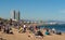 Barcelona city beach