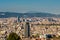 Barcelona cityscape overlook