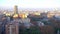 Barcelona cityscape panorama , 4k spain shot