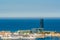 Barcelona coast overlook