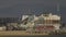 barcelona coastline with buildings and port