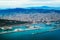 Barcelona Harbour, seen from the air