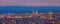 Barcelona landscape panoramic