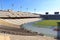 Barcelona Olympic Stadium (Estadi Olimpic Lluis Companys) on mountain Montjuic