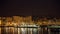 Barcelona from Port Vell in summer morning