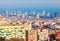 Barcelona residential district panorama