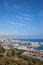 Barcelona Seaside Cityscape From Above