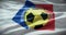 Barcelona, Spain - 17 September 2022: Andorra football federation, soccer team logo. 3D illustration, Illustrative