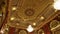 BARCELONA, SPAIN - AUGUST 10, 2018: Inner celling of hall in Monte Carlo casino in Monaco