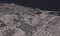 Barcelona, Spain city map 3D Rendering. Aerial satellite view