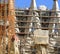 BARCELONA, SPAIN - DECEMBER 31, 2015: Detail of Sagrada Familia church (Temple Expiatori de la Sagrada Famalia) in Barcelona,