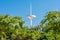 Barcelona, Spain - July 24, 2013: TV tower on Mount Montjuic