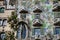 Barcelona, Spain - July 5, 2016:Exterior of Casa Battlo in Barcelona